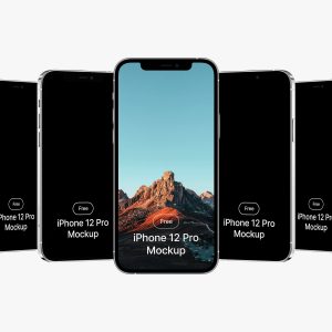 Iphone free Cards Mockups